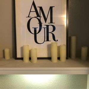 Flameless Candles (Set of 9)